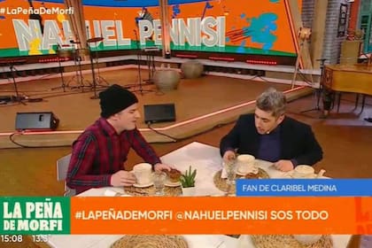 Nahuel Pennisi estuvo en La Peña de Morfi y sorprendió a Jey Mammon con el talento de su oído absoluto