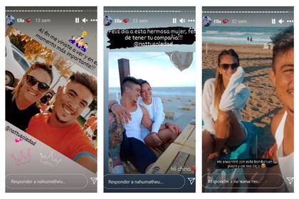 Nahuel y Natalia llevan juntos un año