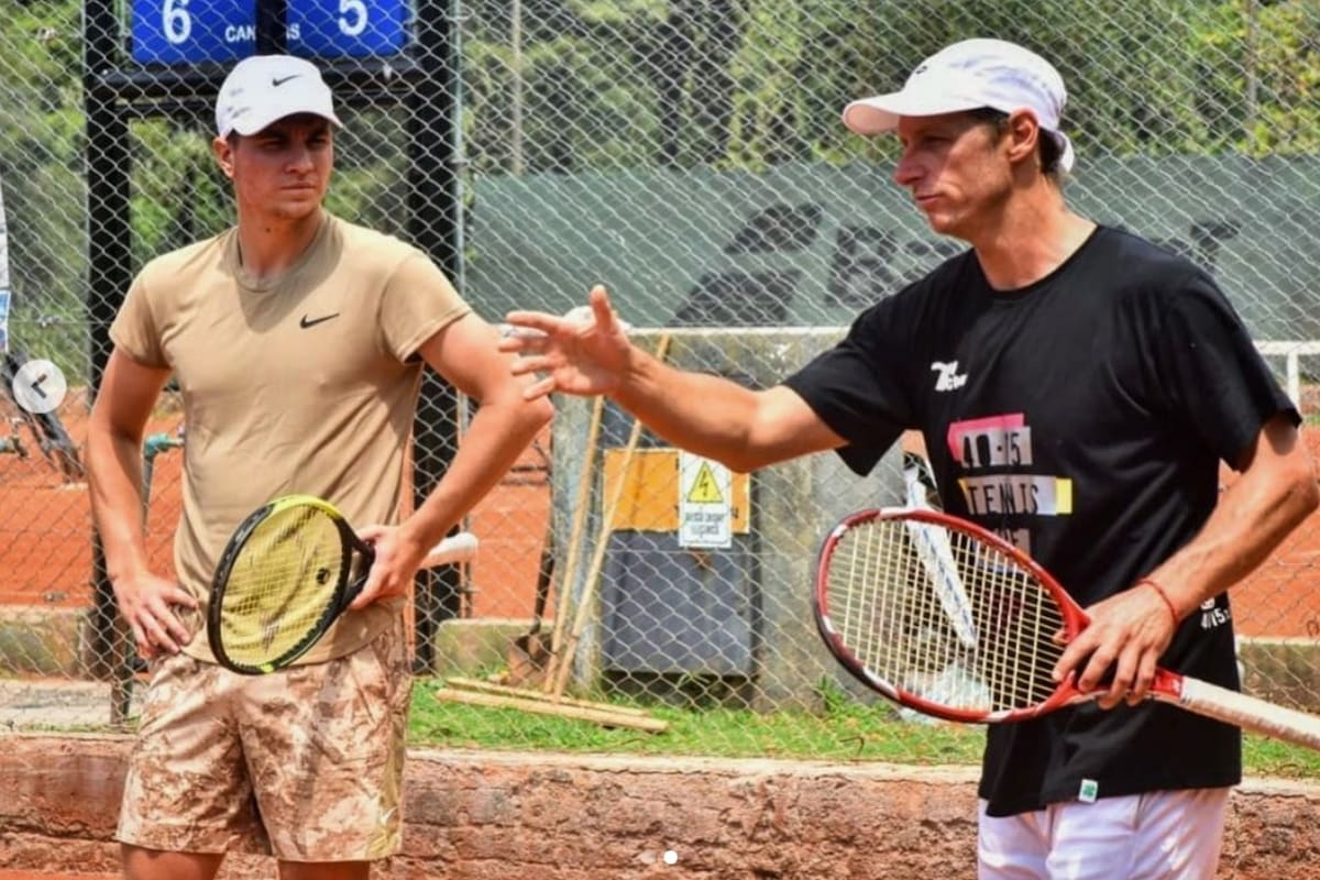 Nalbandian, junto al serbio Kecmanovic, al que entrenará en las próximas semanas