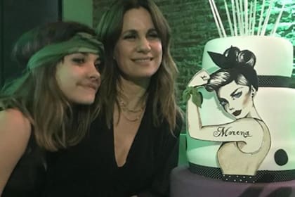 Nancy Dupláa eligió una foto de hace dos años para homenajear a su hija el día de su cumpleaños