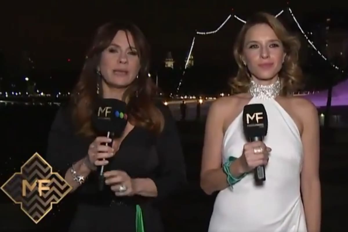 Nancy Dupláa y Carla Peterson fueron la voz del Ni Una Menos en la noche de los Martín Fierro