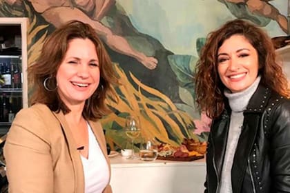 Nancy fue entrevistada por su amiga, Carla Conte