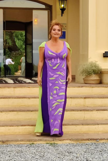 Nancy Pazos es una de las celebridades que viajó a Salta para compartir este importante momento con Peña y Ponce de León