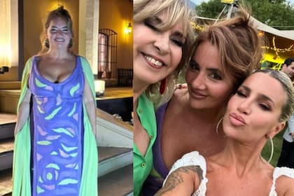 Nancy Pazos ingresó con un celular a la boda de Florencia Peña (Foto: Instagram @nancypazos)