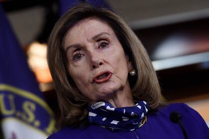 Nancy Pelosi, la presidenta de la Cámara de Representantes de Estados Unidos