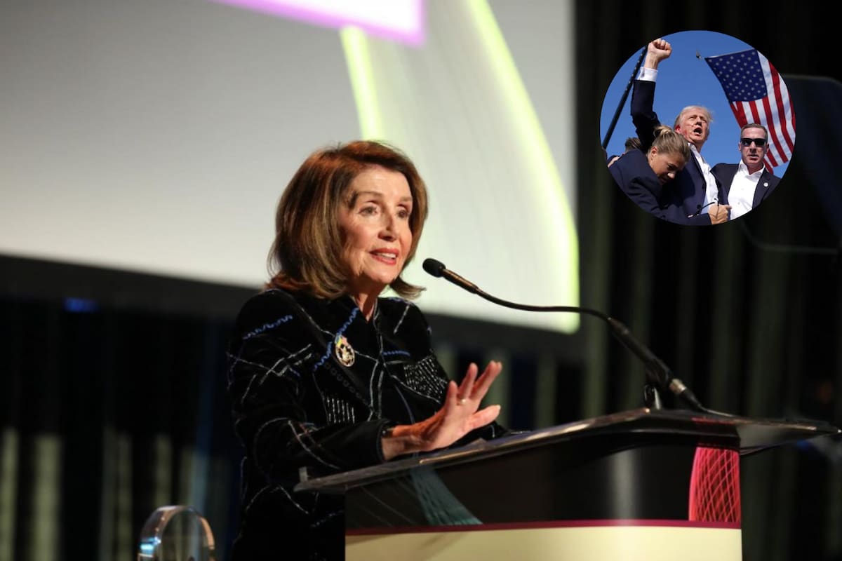Nancy Pelosi se solidarizó con Donald Trump luego del atentado y recordó el violento hecho que sufrió su marido hace unos años