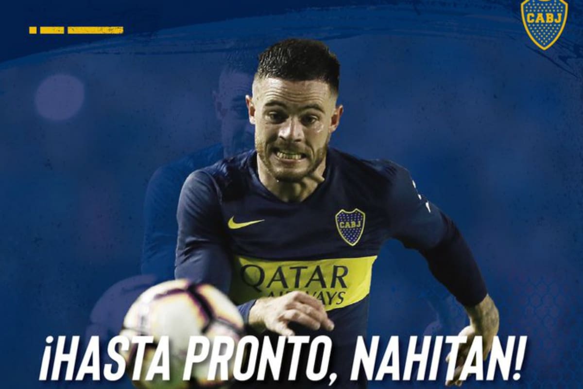 Nandez se despidió de Boca con una emotiva carta hacia los hinchas