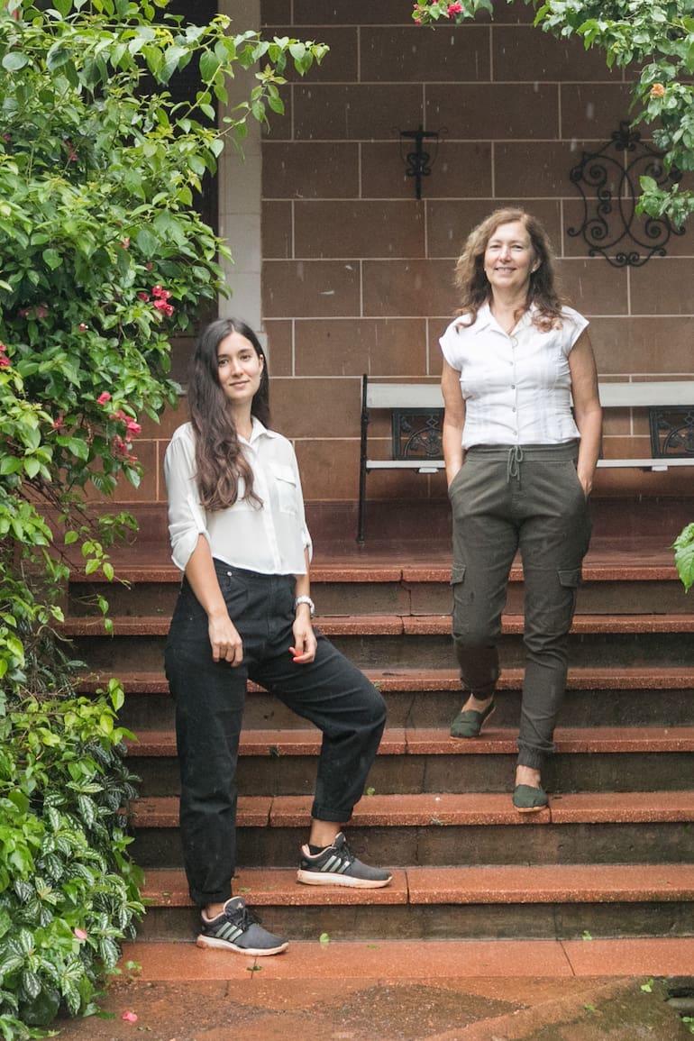 Nanny Núñez y su hija Lucía, anfitrionas en Santa Inés.