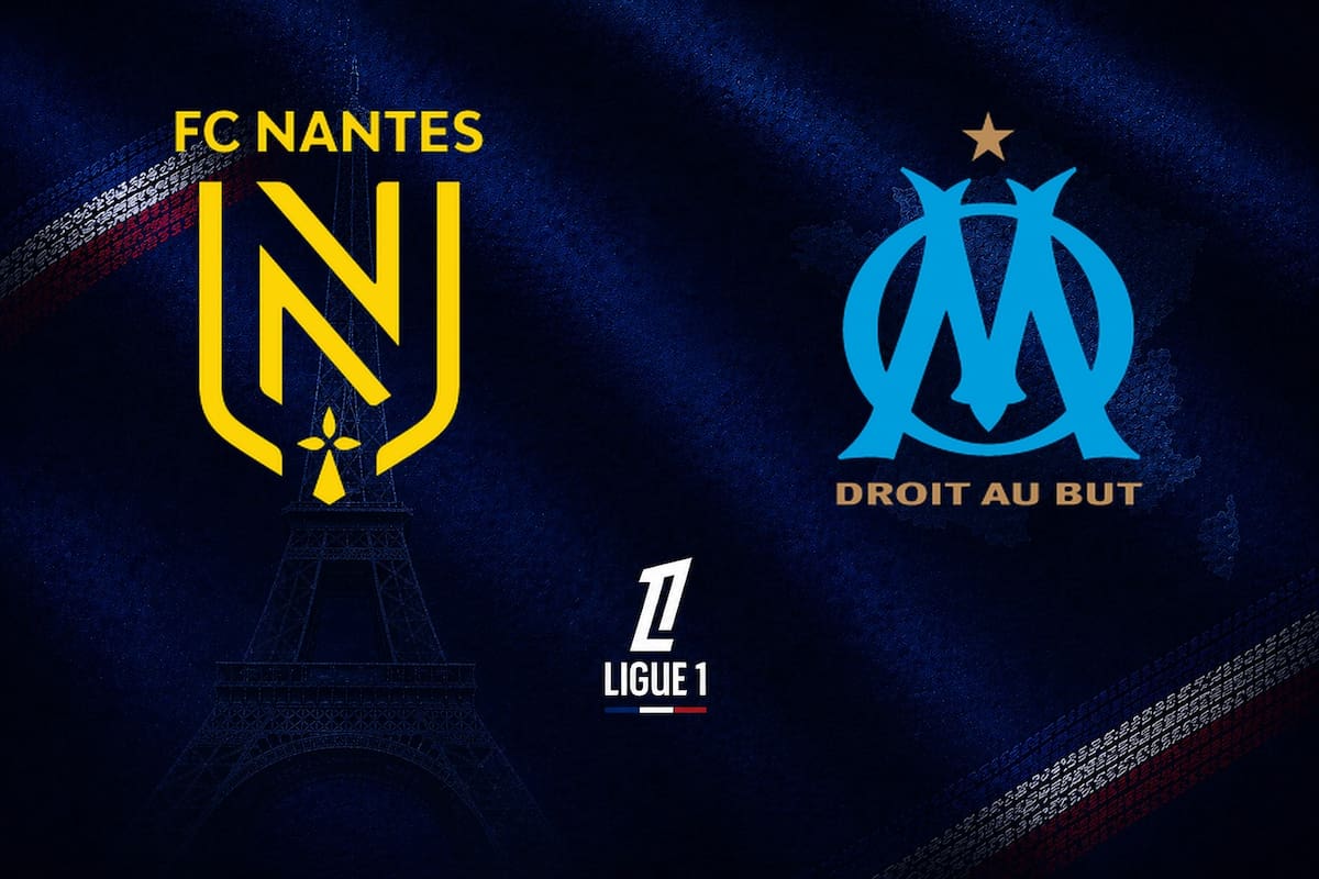 Nantes vs. Marseille, por una nueva jornada del fútbol francés