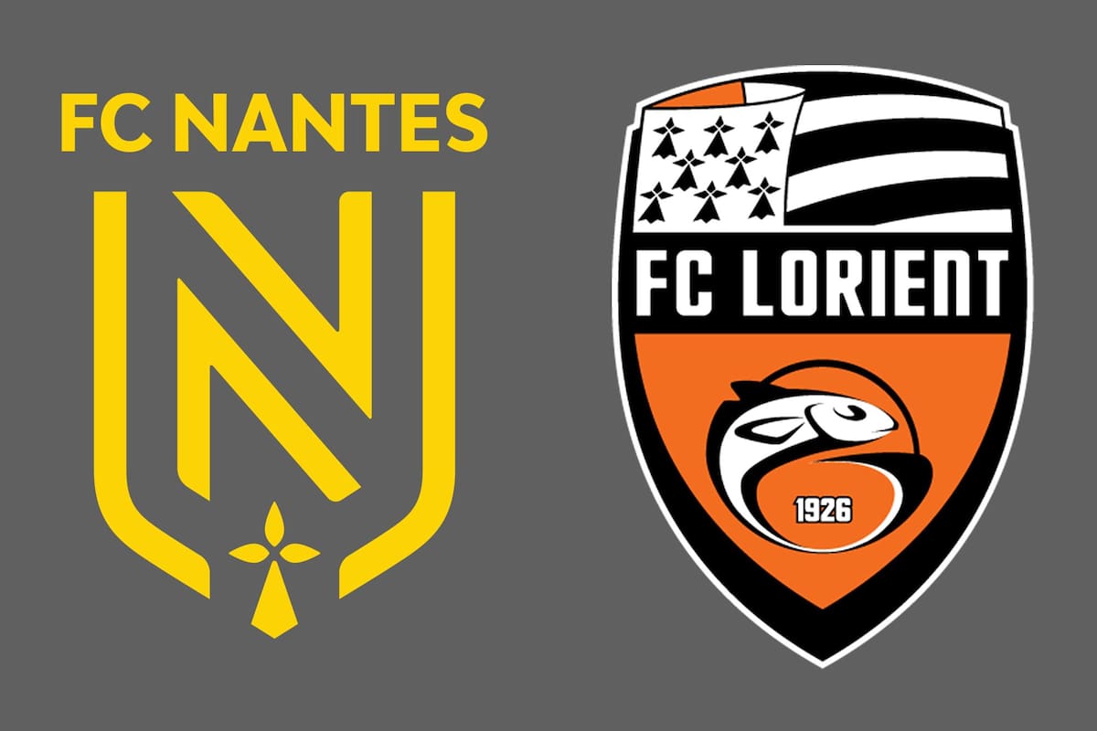 Nantes y Lorient disputaron uno de los encuentros de la jornada del fútbol francés