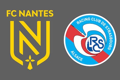 Nantes y Strasbourg disputaron uno de los encuentros de la jornada del fútbol francés
