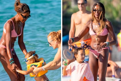 En fotos: de los días de sol y playa de Naomi Campbell en Saint-Tropez al look urbano de Zoë Kravitz