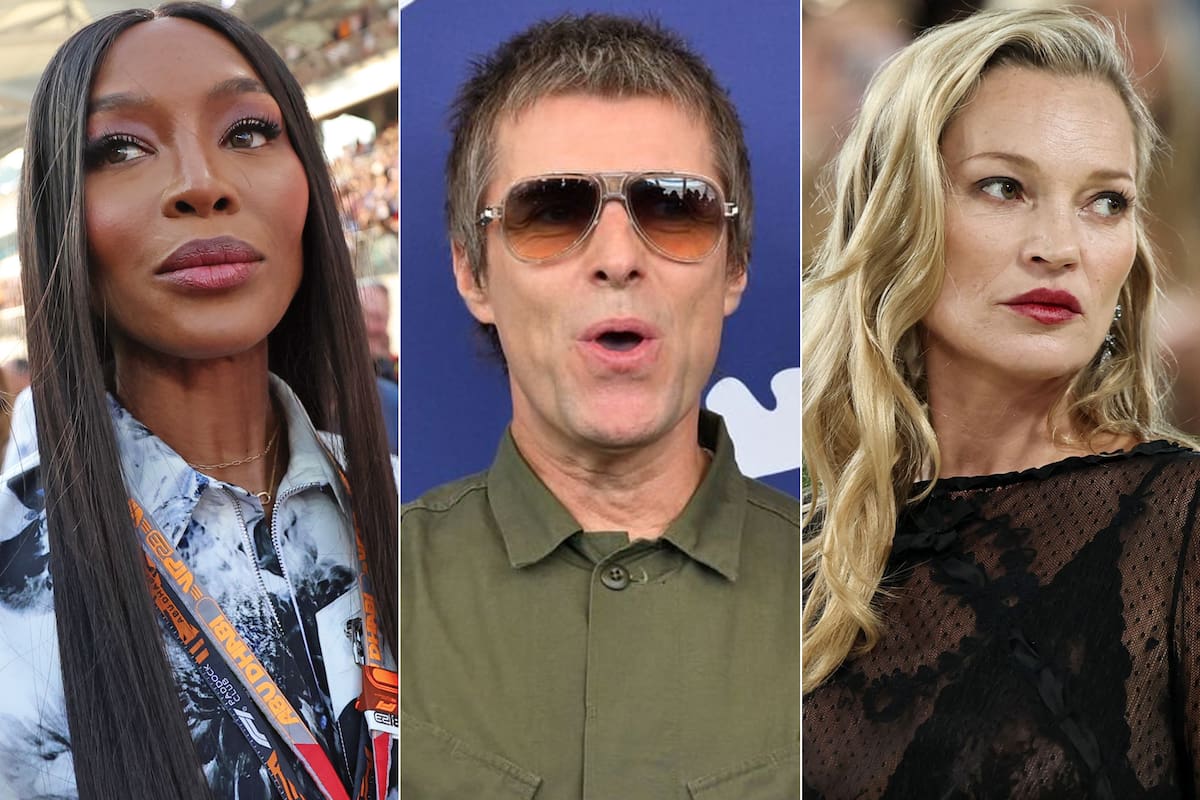 Naomi Campbell, Liam Gallagher y Kate Moss, tres famosos que tuvieron problemas con la autoridad en pleno vuelo