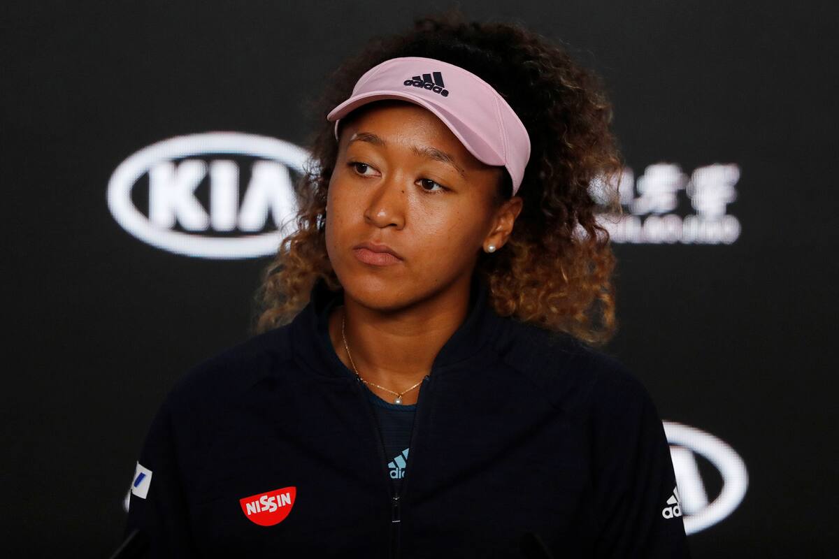 Naomi Osaka, de madre japonesa y padre jamaiquino, fue la primera en ejercer su derecho de protestar