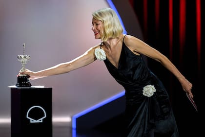 Naomi Watts fue distinguida con el Premio Donostia por su trayectoria