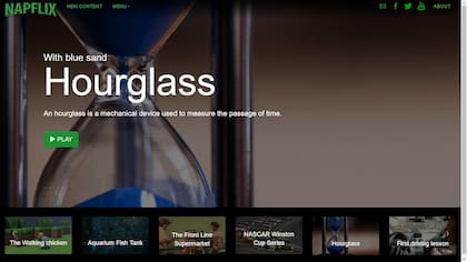 Napflix fue creado por dos españoles y comenzó a funcionar a mediados de octubre