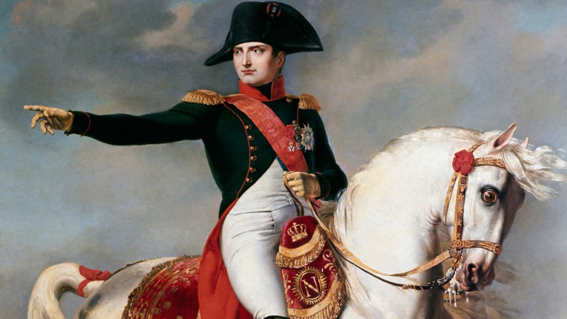 Napoleón aparece en esta obra del francés Paul Delaroche (1797-1859) en Fontainbleau durante la primera abdicación, en 1814.