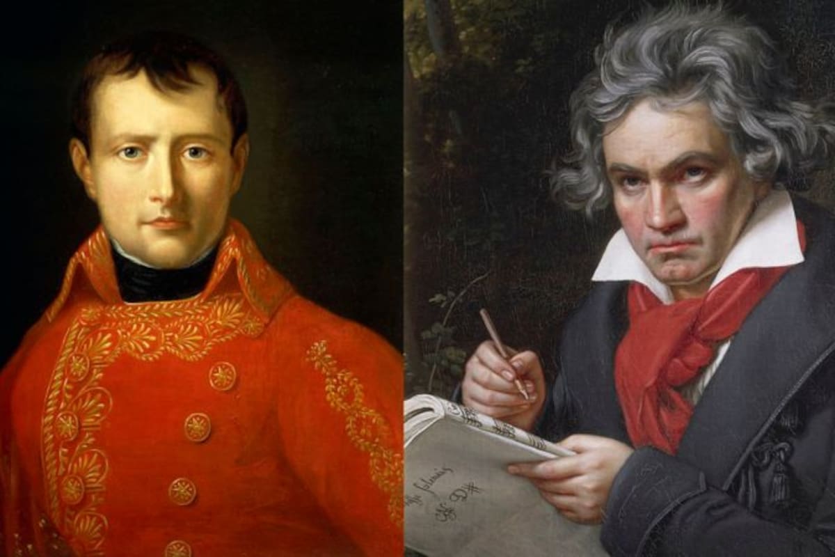 Napoleón Bonaparte nació en agosto de 1769. Ludwig Van Beethoven, en diciembre de 1770. Aunque sus caminos nunca se cruzaron, estarán siempre unidos por la Eroica