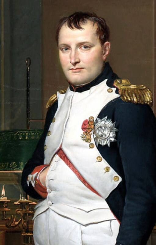 Napoleón en su estudio