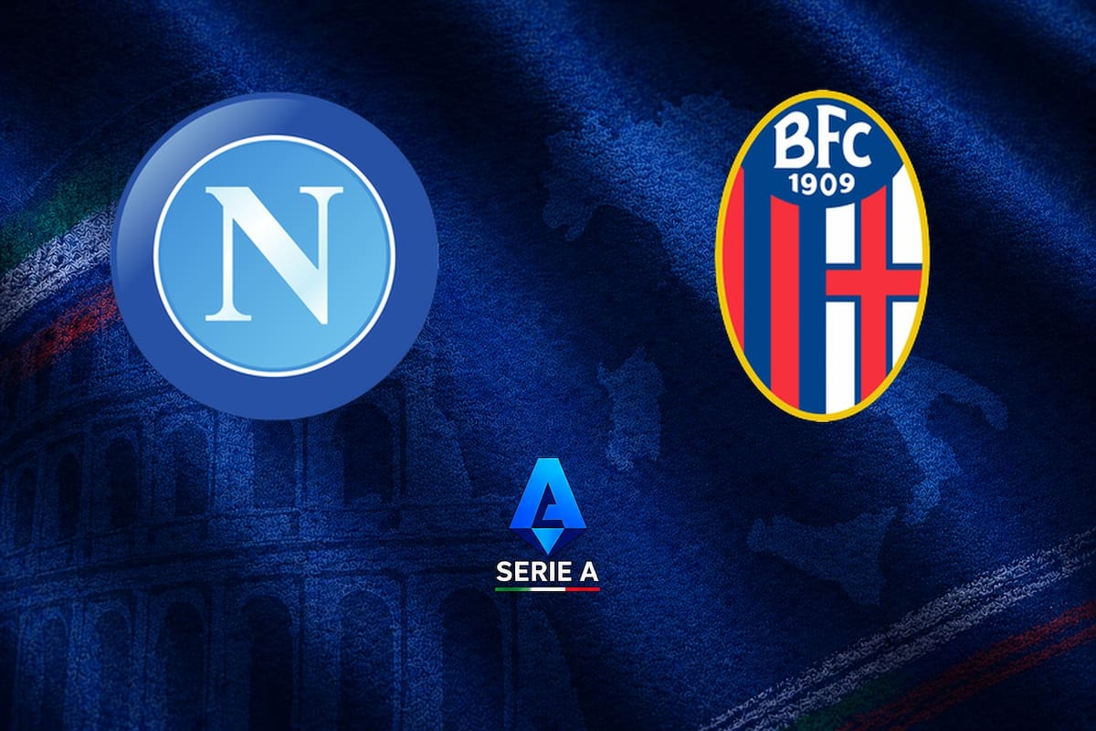 Napoli y Bologna disputaron uno de los encuentros de la jornada del fútbol italiano