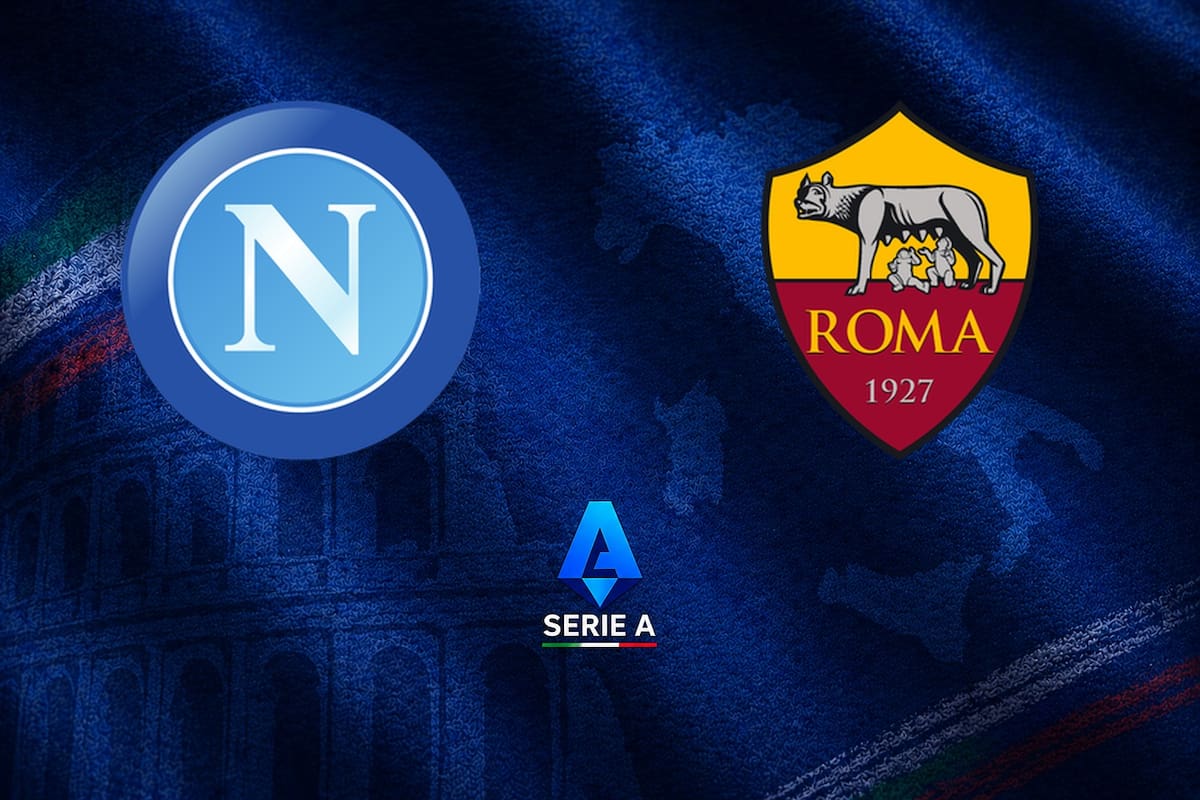 Napoli y Roma disputaron uno de los encuentros de la jornada del fútbol italiano