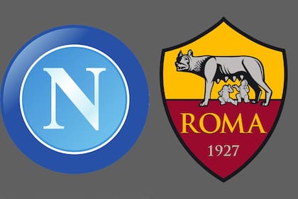 Napoli y Roma disputaron uno de los encuentros de la jornada del fútbol italiano