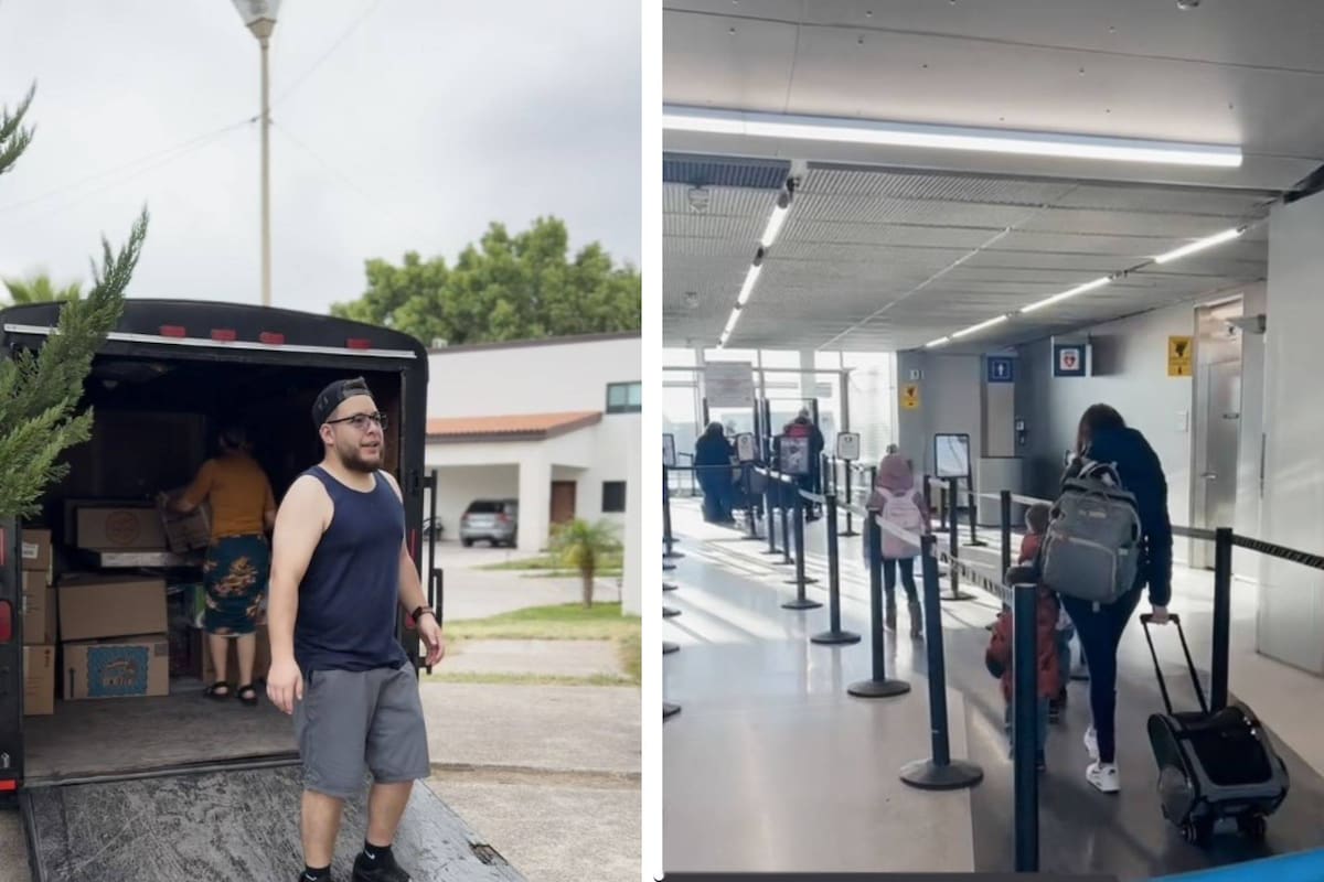 Nara Valenzuela, su marido y sus hijos regresaron a México, tras vivir varios años en EE.UU.