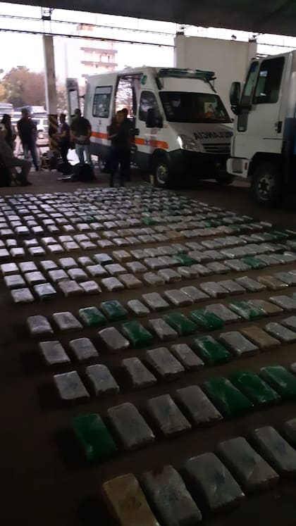 Narcoambulancia en el Litoral.