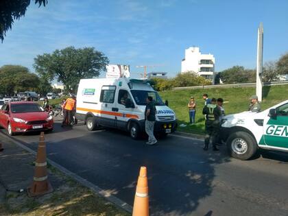 Narcoambulancia en el Litoral.