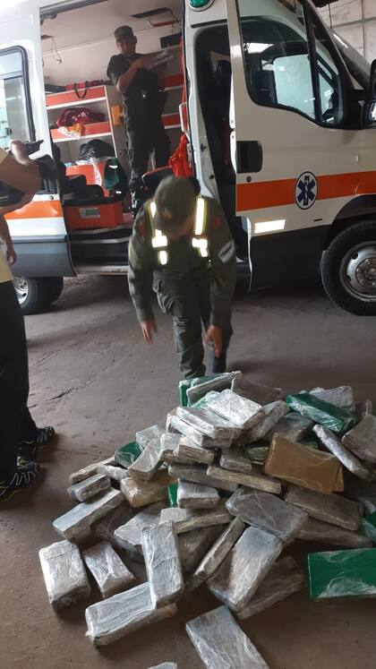 Narcoambulancia en el Litoral.