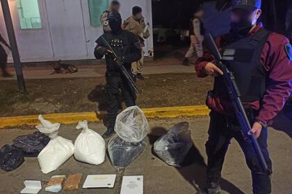 Narcotráfico: secuestran 60 kilos de cocaína