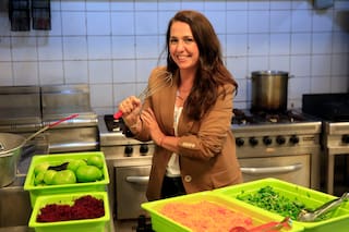 Narda Lepes: "Sufrí situaciones incómodas en la cocina, pero pude zafar"