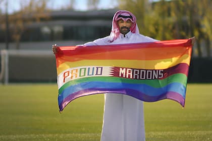 Nas Mohamed, fundador del primer club de hinchas LGBTIQ+ de Qatar, apuntó contra la FIFA: “Es desilusionante”