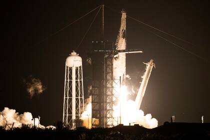 Así fue el despegue del SpaceX