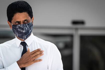 El qatarí Nasser Al-Khelaifi, presidente de PSG