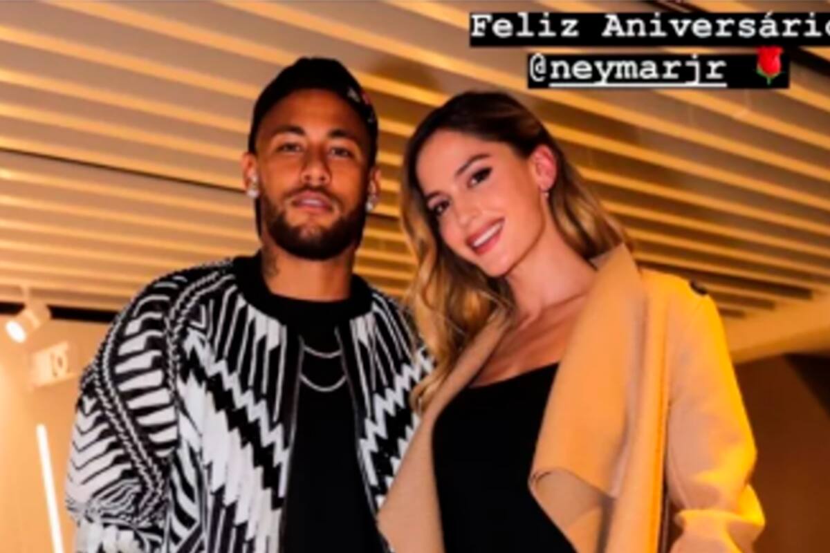 Natalia Barulich y Neymar