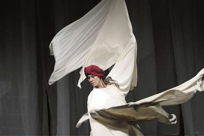 Natalia Cociuffo, en una coreografía de Elizabeth de Chapeaurouge