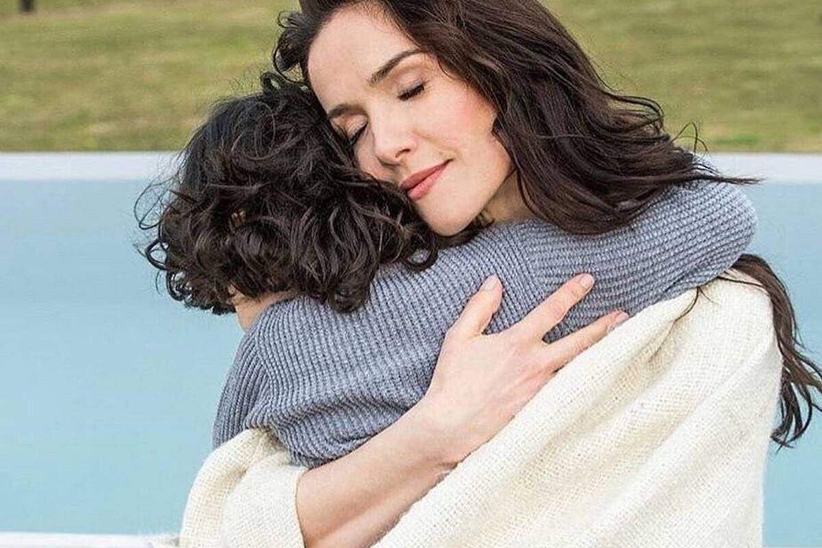 Natalia compartió la curiosa inquietud de su hijo, Atahualpa, en plena cuarentena