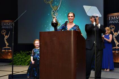 Natalia Denegri recibió cuatro premios Emmy Suncoast