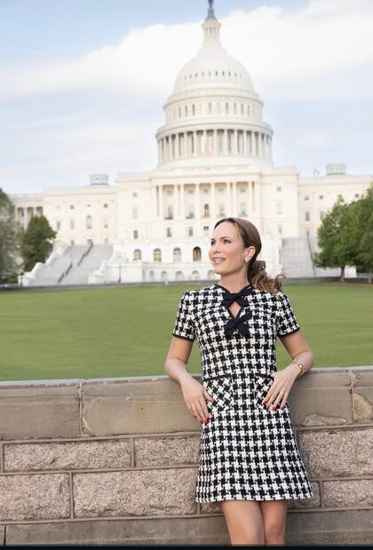 Natalia Denegri recibió el reconocimiento Lifetime Achievement Award otorgado desde el Capitolio de los Estados Unidos