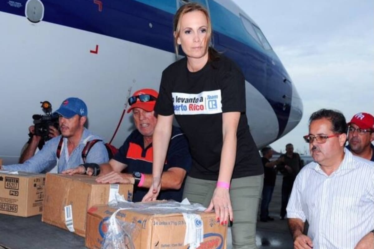 Natalia Denegri recibió en Nueva York el premio María Callas por sus labores
humanitarias