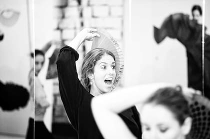 Natalia eligió vivir en Madrid para especializarse en danzas españolas.