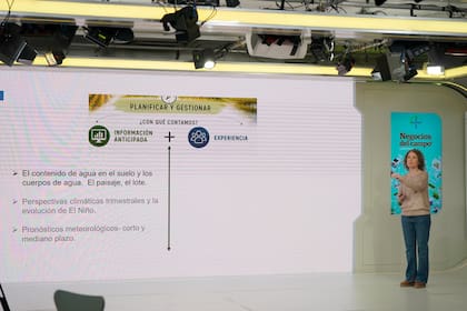 Natalia Gattinoni destacó la importancia de planificar y gestionar ante la llegada del fenómeno climático