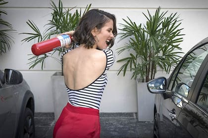 Natalia Oreiro en la película Re loca.