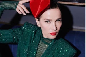 Natalia Oreiro lució un impactante vestido en la final de La Voz Uruguay y un detalle se llevó toda la atención (Foto: Instagram/@nataliaoreirosoy)