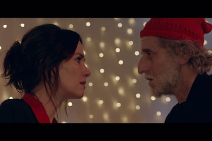 Natalia Oreiro y Diego Peretti en el film La noche mágica, de Gastón Portal