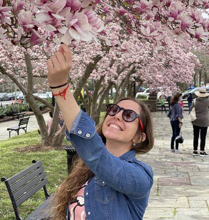 Natalia se instaló en Washigton DC
