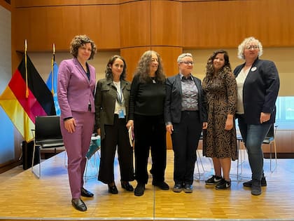 Natalia (segunda a la izq.) durante el evento “Feminism for the Win”, organizado en Nueva York hace pocas semanas en el marco del 69° período de sesiones de la Comisión de la Condición Jurídica y Social de la Mujer de las Naciones Unidas (CSW)