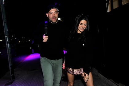 Natalie Pérez y Tomás Rottemberg, en una de las primeras salidas oficiales de la pareja