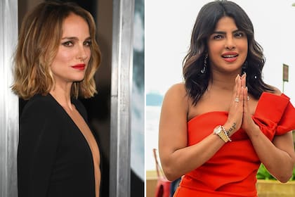 Natalie Portman y Priyanka Chopra Jonas